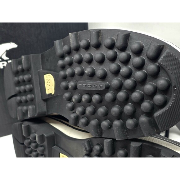 Sorel Caribou Men\'s Waterproof Nubuck Insulated Winter Boots Black Stone Size 11 main image 8